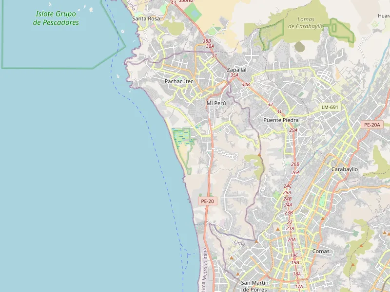 Download map of Ventanilla