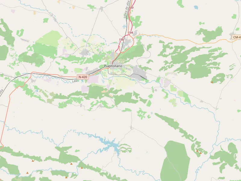 Download map of Puertollano