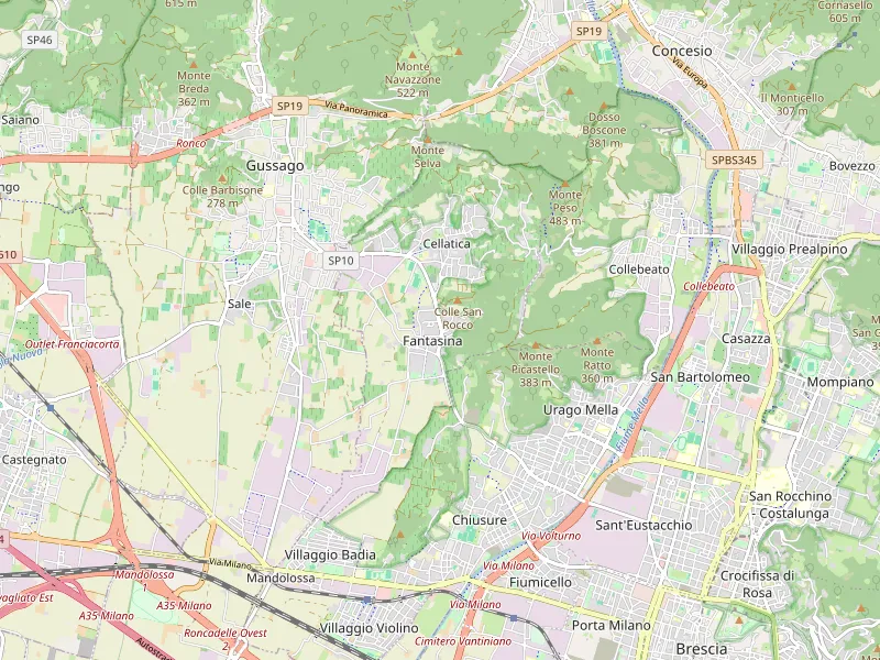 Download map of Cellatica