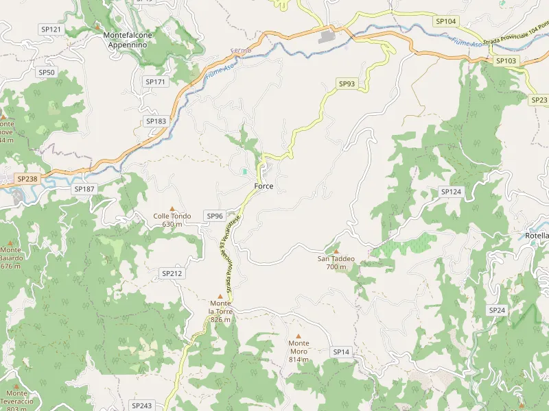 Download map of Force