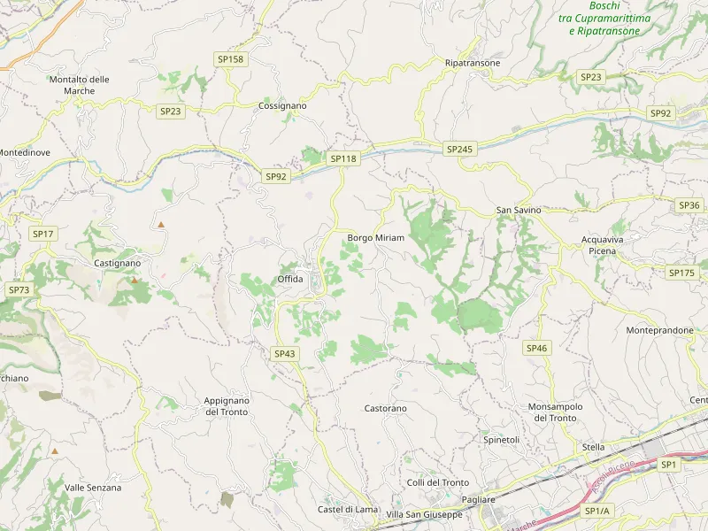 Download map of Offida