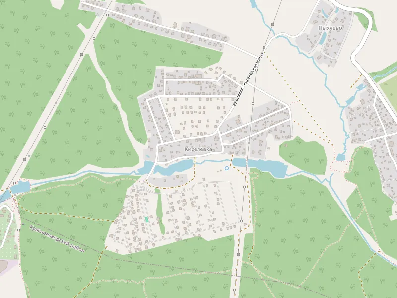 Kiselyovkaの地図をダウンロード