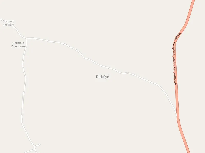 Karte von Dirbéyé herunterladen