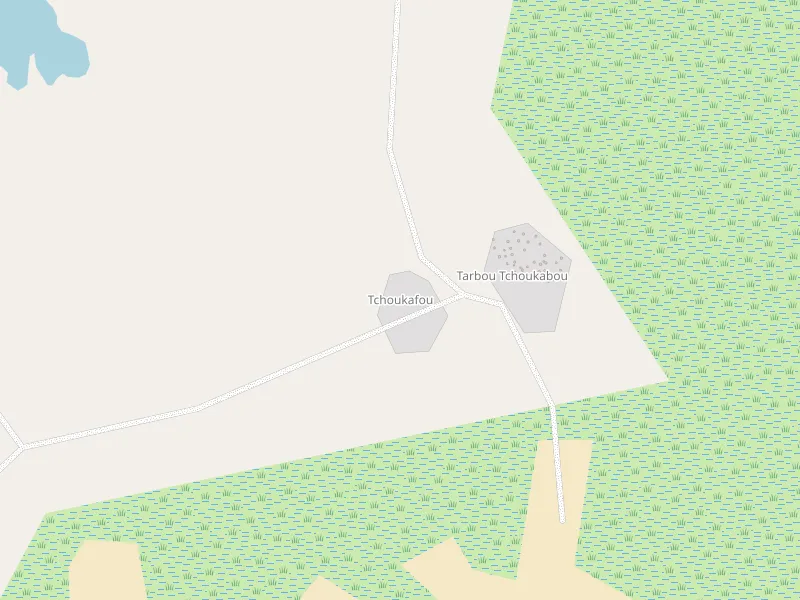 Download map of Tchoukafou