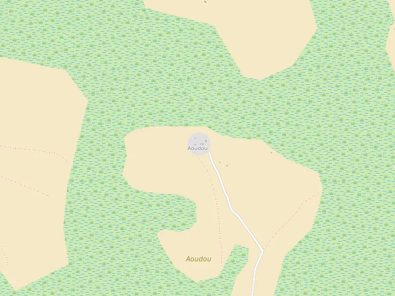 Download map of Aoudou