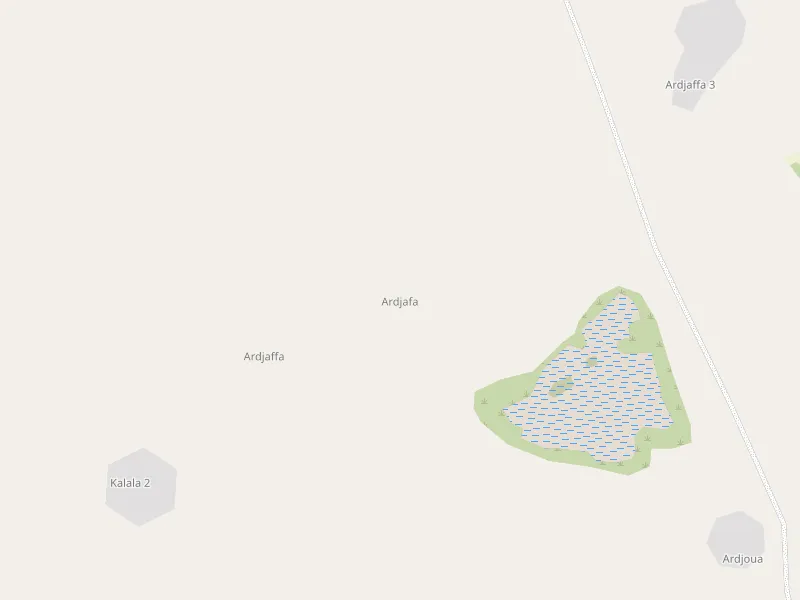 Télécharger la carte d'Ardjafa