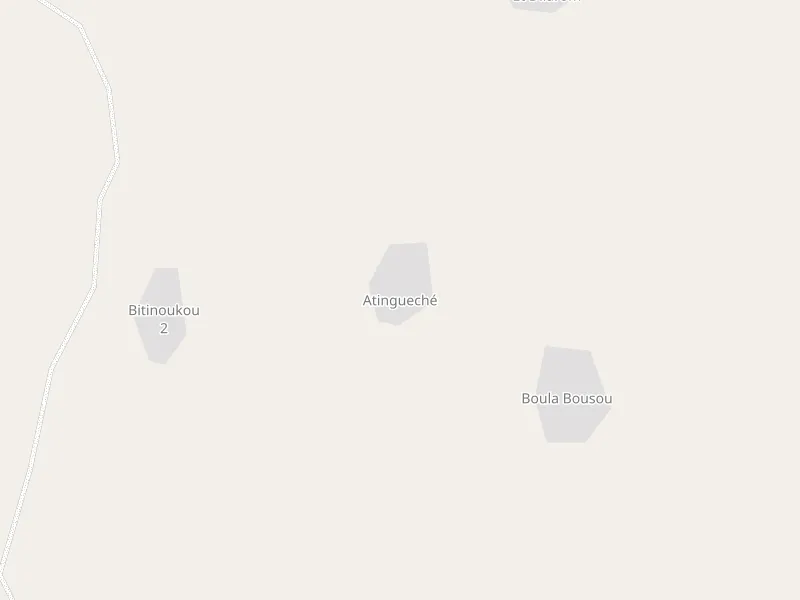 Download map of Atingueché