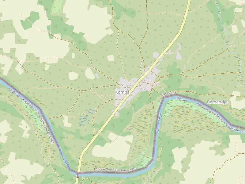 Descargar mapa de Komba