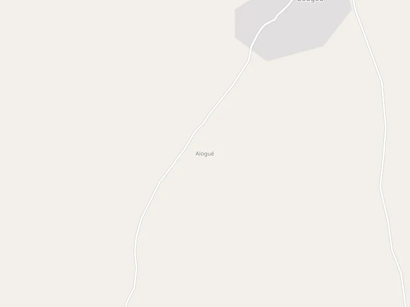 Download map of Alogué