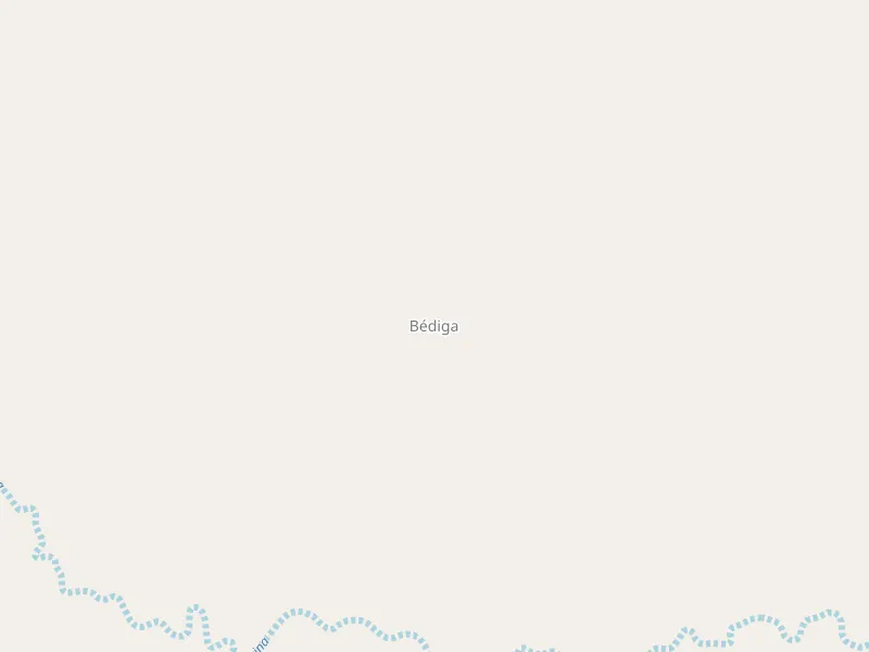 Download map of Bédiga