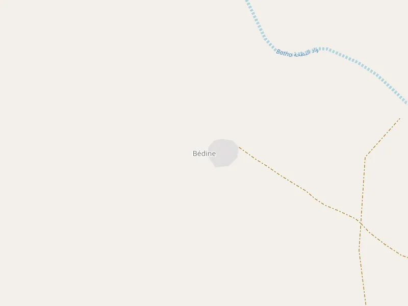 Bédineの地図をダウンロード