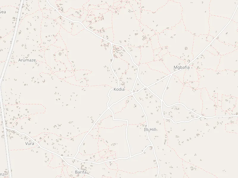 Download map of Kodia