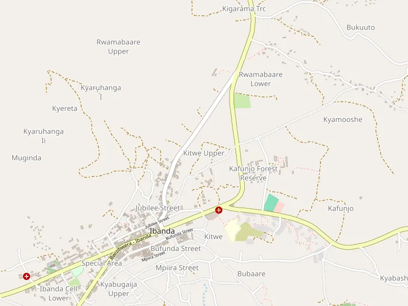 Pobierz mape Kitwe Upper