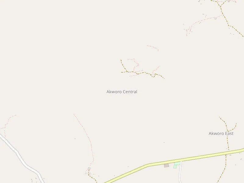 Akworo Centralの地図をダウンロード