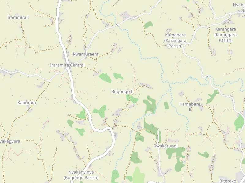 Bugongo Iiの地図をダウンロード