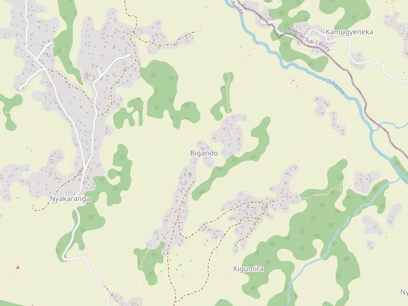 Karte von Bigando herunterladen