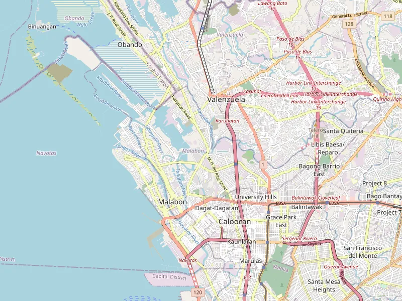 Download map of Malabon