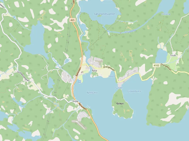 Karte von Åpta herunterladen