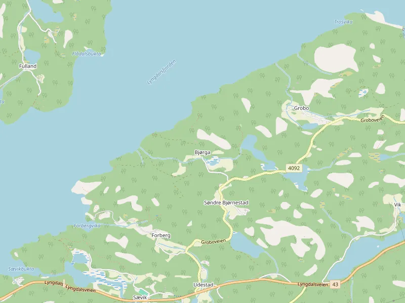 Download map of Bjørga