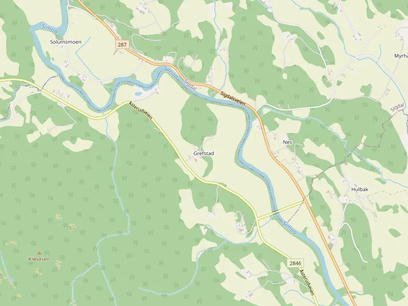 Download map of Grefstad