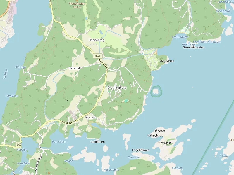 Karte von Drotningborg herunterladen