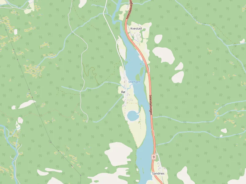 Download map of Bø