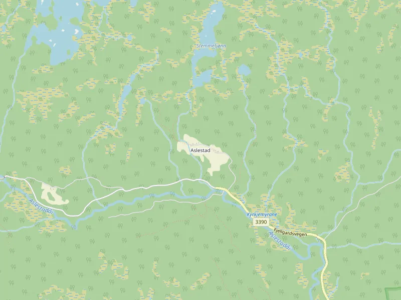 Download map of Aslestad
