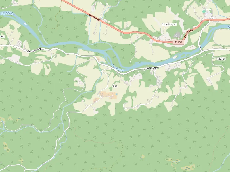 Scarica mappa di Åse