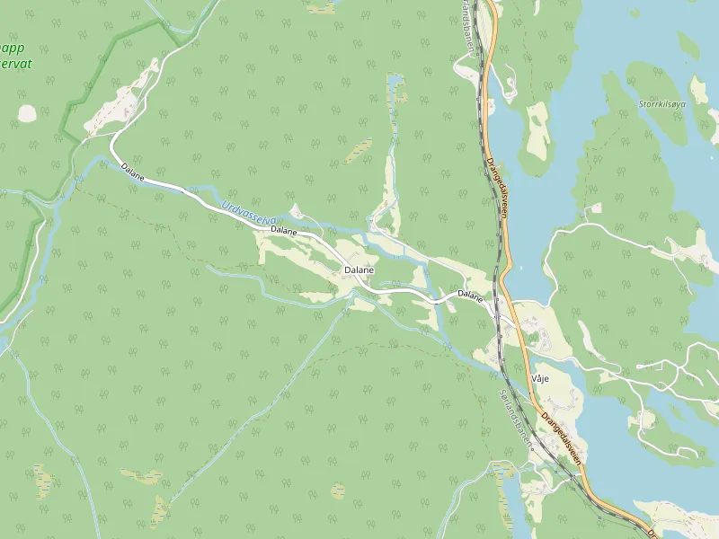 Download map of Dalane