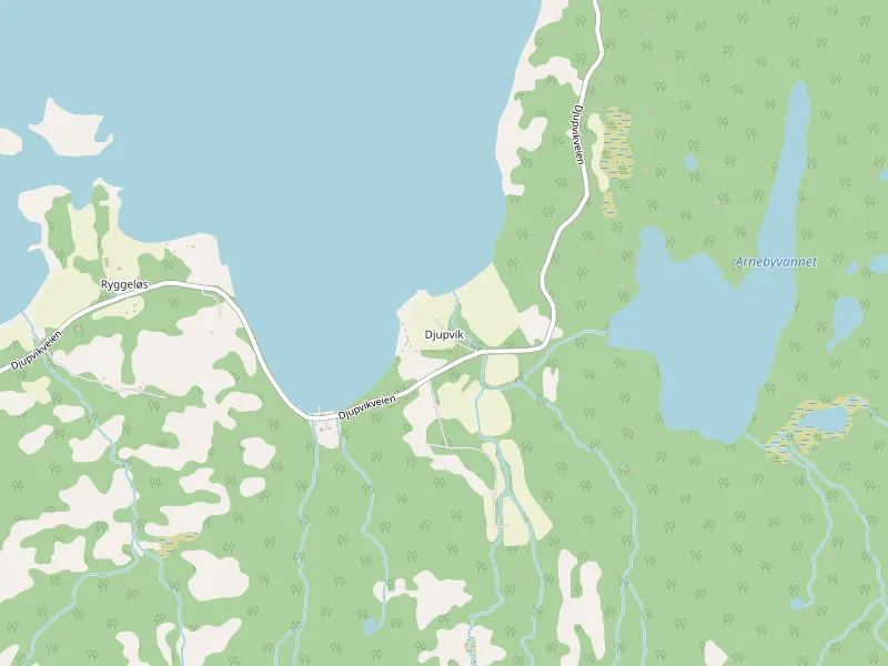Download map of Djupvik
