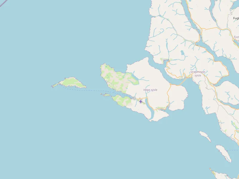 Stahnout mapu Vágar region