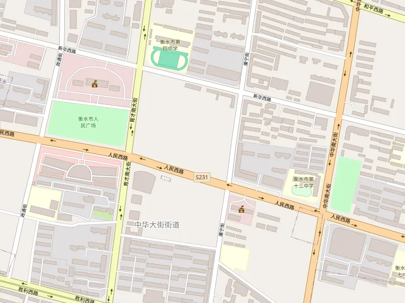 Download map of 衡水市