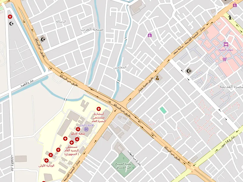 Download map of البصرة