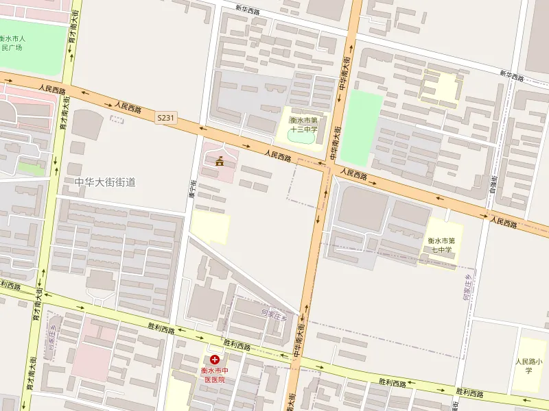 Download kort over 桃城区