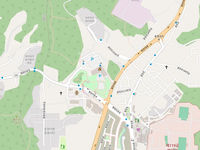 Download map of 광주시