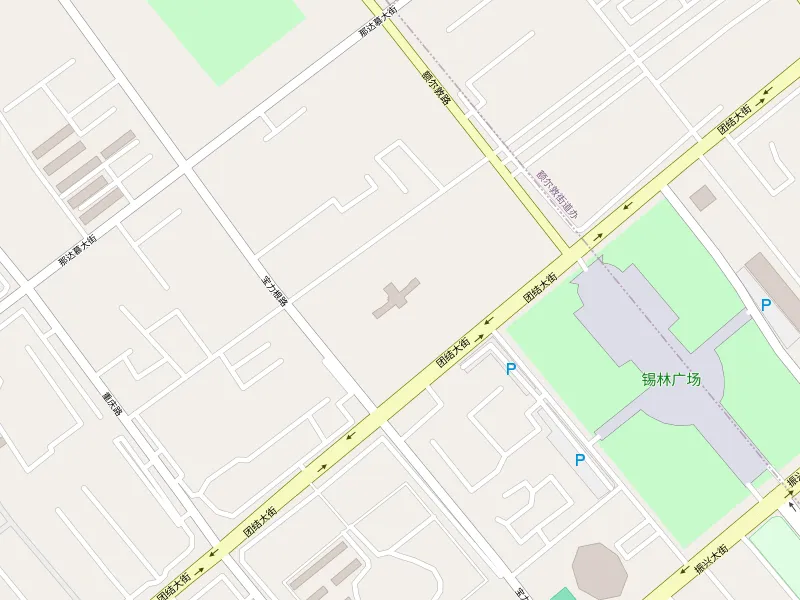 Download map of 锡林浩特市 ᠰᠢᠯᠢ ᠶᠢᠨ ᠬᠣᠲᠠ