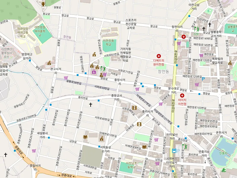 ดาวน์โหลดแผนที่ 이천시