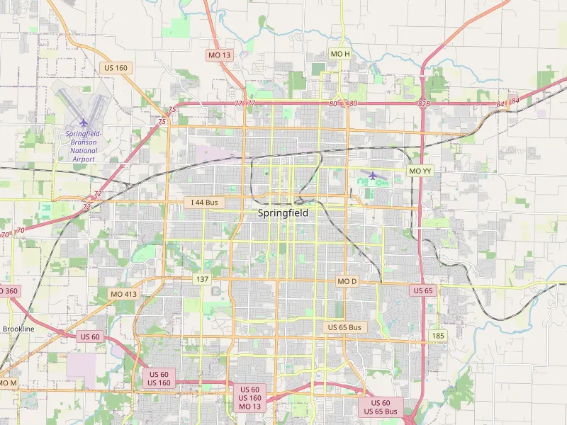 Descarregar mapa de Springfield