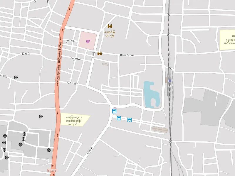 မြင်းခြံ 지도 다운로드