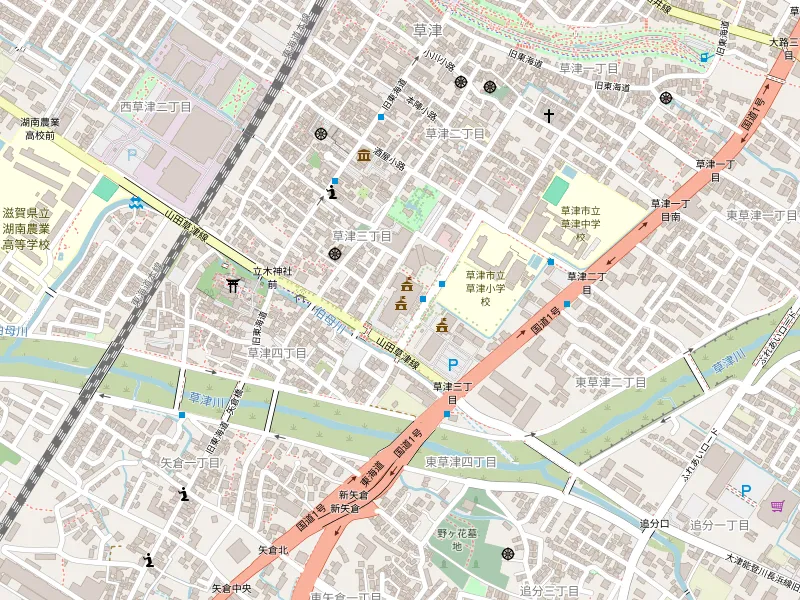 Laai kaart af van 草津市