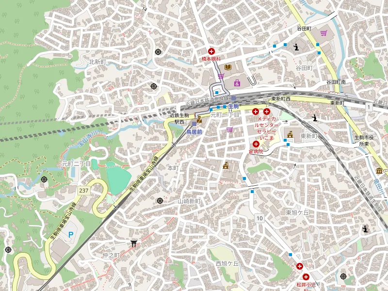 Stahnout mapu 生駒市