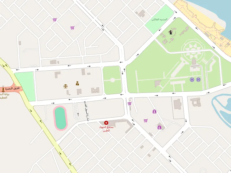 Scarica mappa di Al-Faw