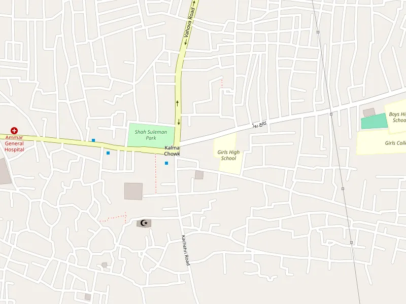 Taunsa Sharifの地図をダウンロード