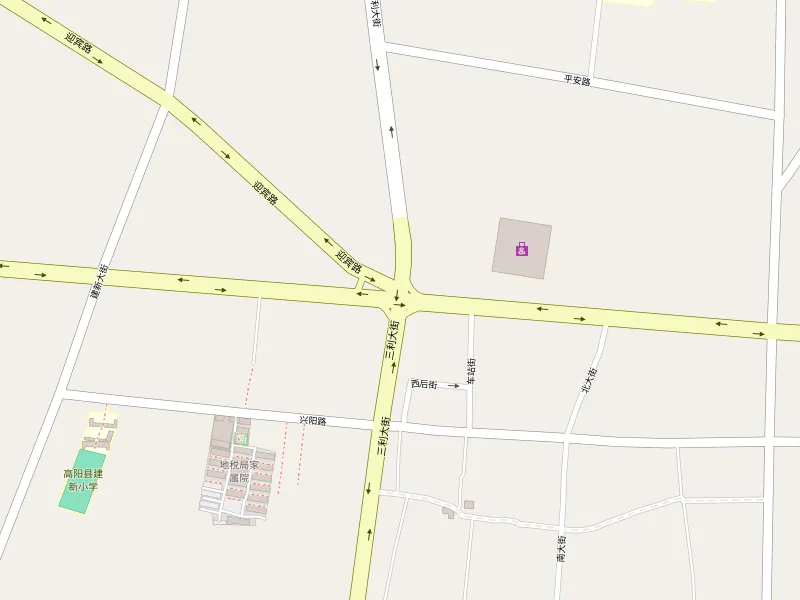 Download map of 高阳县