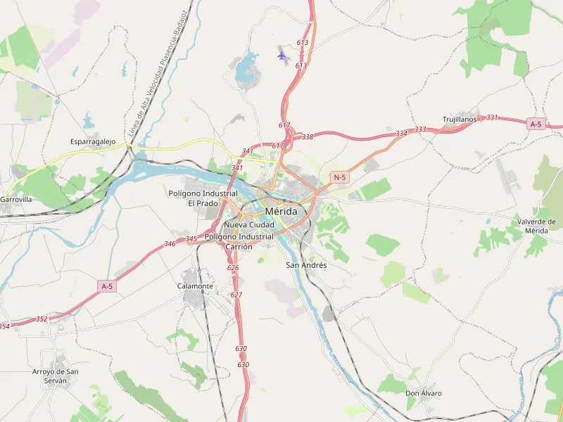 Download map of Mérida