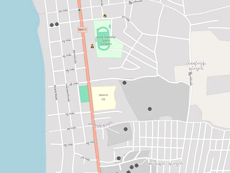 Download map of Aunglan