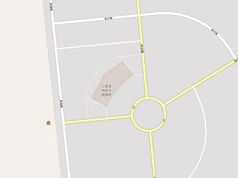 二连浩特市 ᠡᠷᠢᠶᠡᠡ ᠬᠣᠲᠠの地図をダウンロード