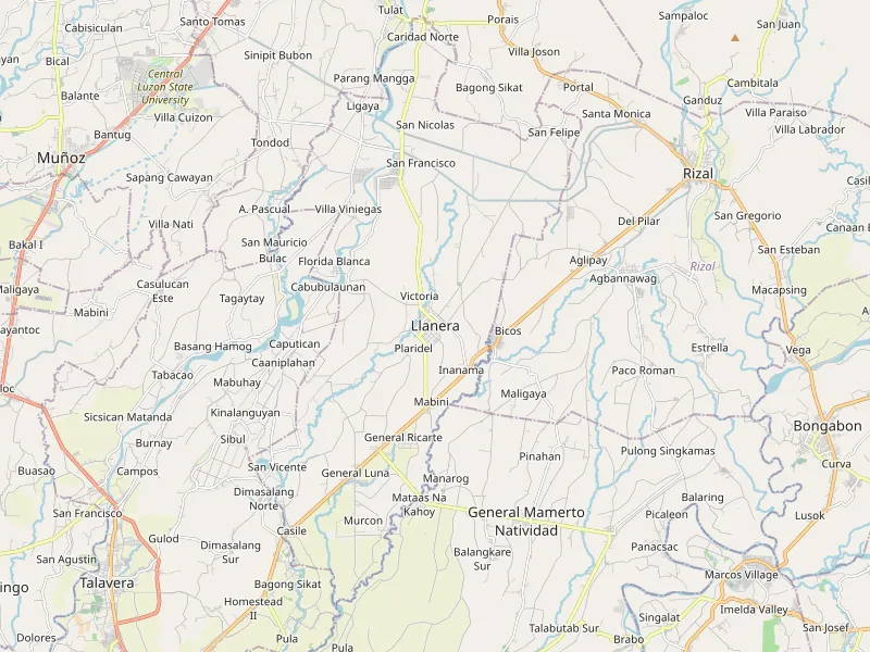 Download map of Llanera