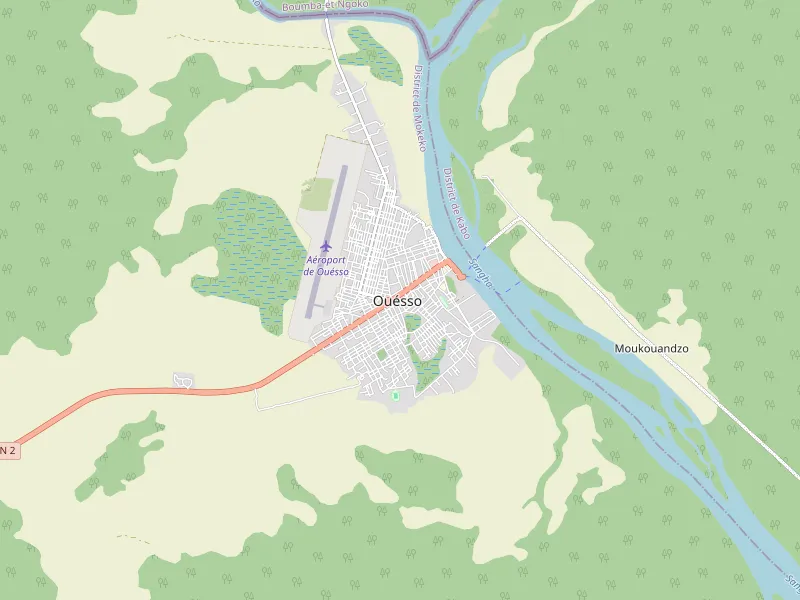 Download map of Ouésso