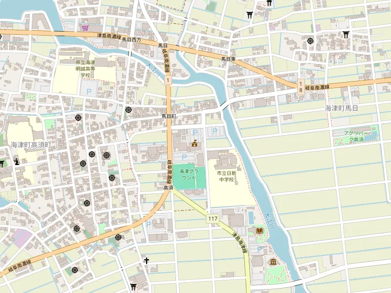 Stahnout mapu 海津市